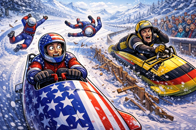 Grafik: Wie ein Amerikaner seine Crew verlor – und trotzdem Geschichte schrieb