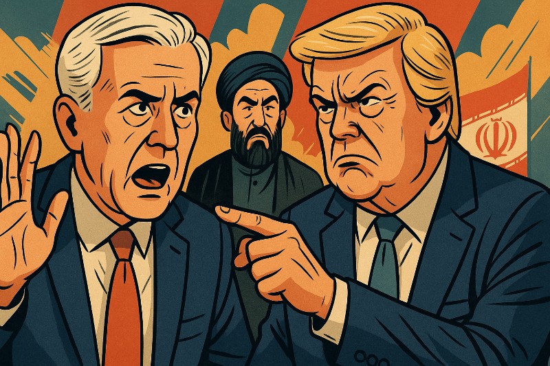 Grafik: Kuscheln mit Iran