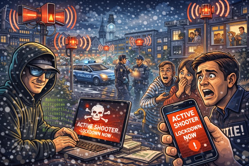 Grafik: ALARM! ALARM! … Oder doch nur WINDOWS 98?