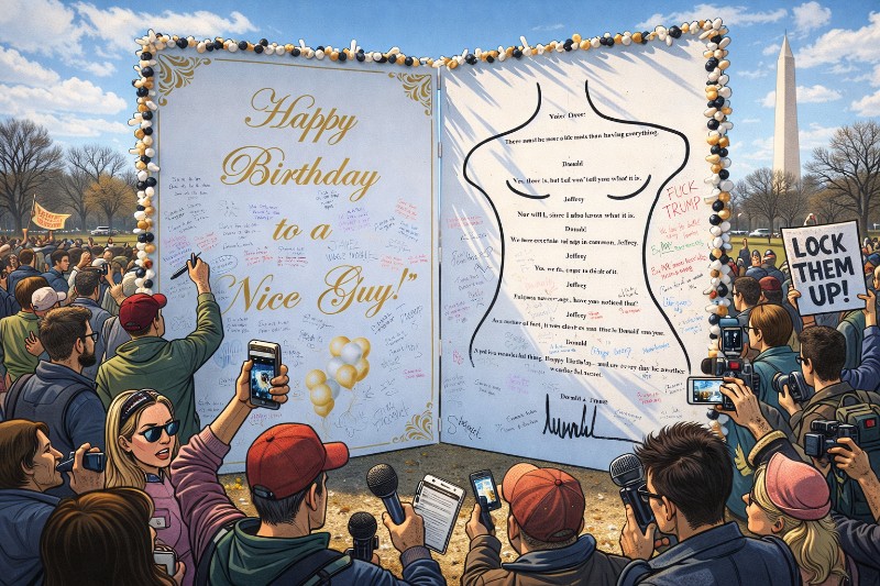 Grafik: Das war kein Gruß – das war ein Kunststudium auf Papier.