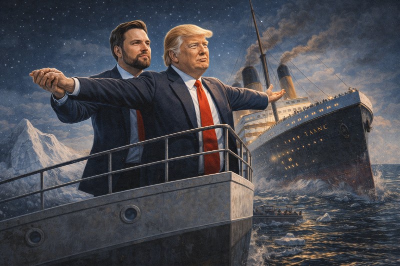 Grafik: Die Titanic lässt sich nicht über Nacht wenden.