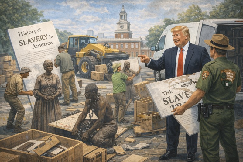 Grafik: Ausstellung weg, Problem weg