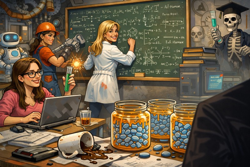 Grafik: Die große MINT-Verschiebung