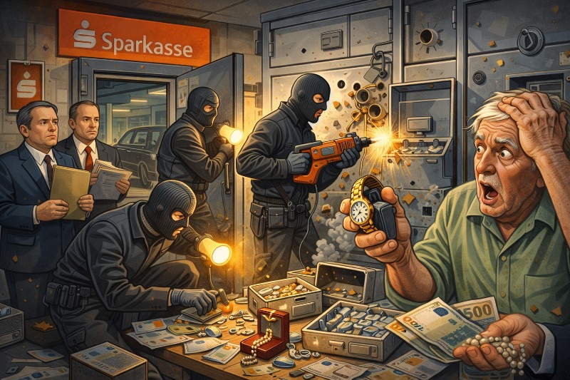 Grafik: Tresor? War offen!