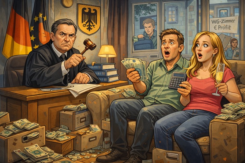 Grafik: Untervermietung ist kein Geschäftsmodell