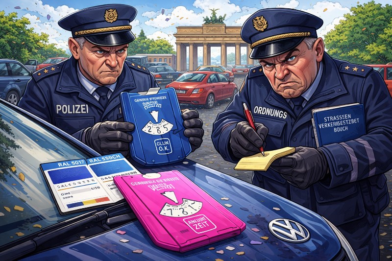 Grafik: Der Pinke Untergang der Ordnung