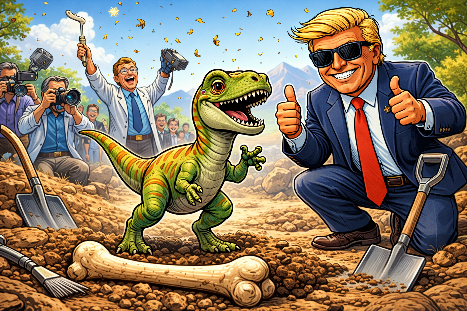 Grafik: Mini-Dinosaurier