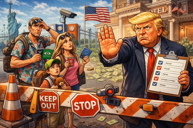 Grafik: Das Land der unbegrenzten Möglichkeiten (für die, die draußen bleiben)