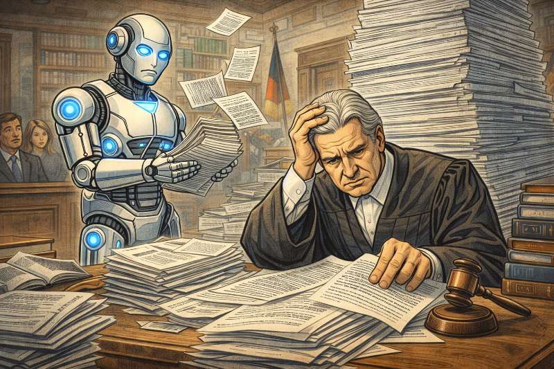 Grafik: Wenn die Klage länger ist als das Vertrauen