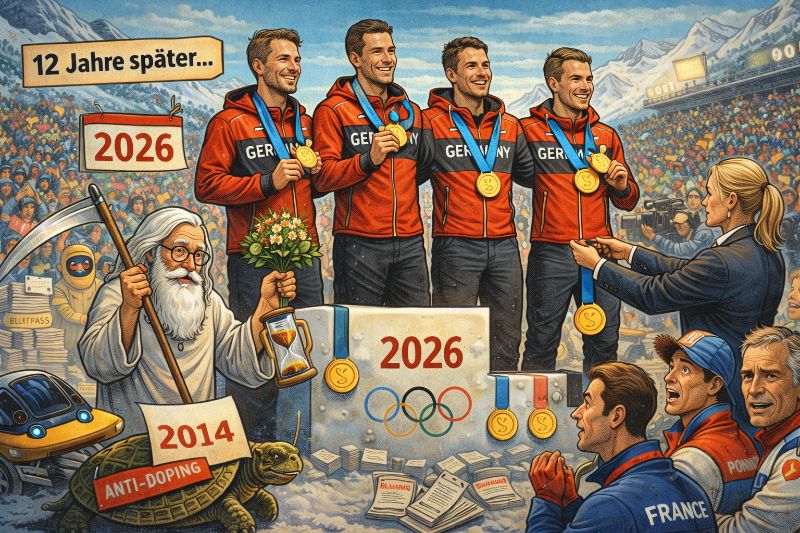 Grafik: Ein ganzes Dutzend Winter später, kommt das Gold.