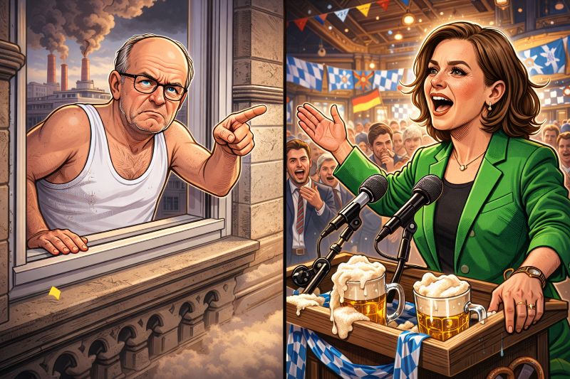 Grafik: Der große Nörgel-Gipfel