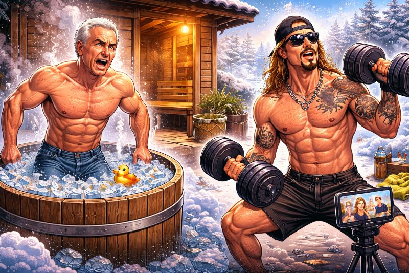 Grafik: Fitness-Theater auf Weltniveau