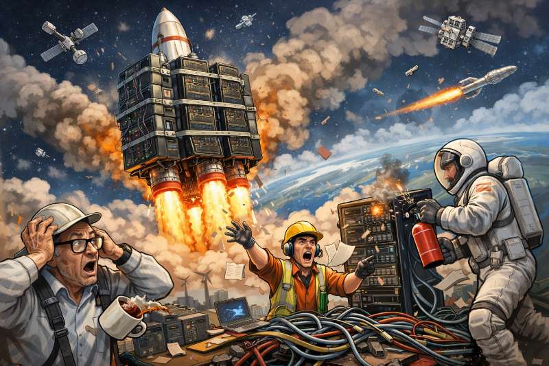 Grafik: Orbitale Genialität