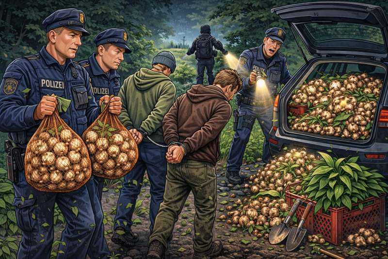 Grafik: 100 Kilo Knollen