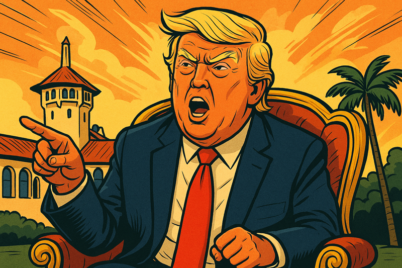 Grafik: Donald Trump