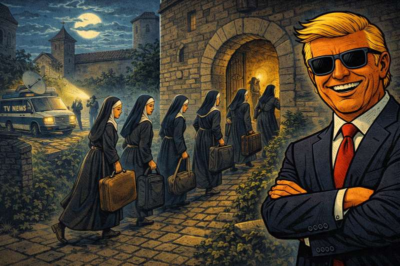 Grafik: Der große Nonnen-Aufstand