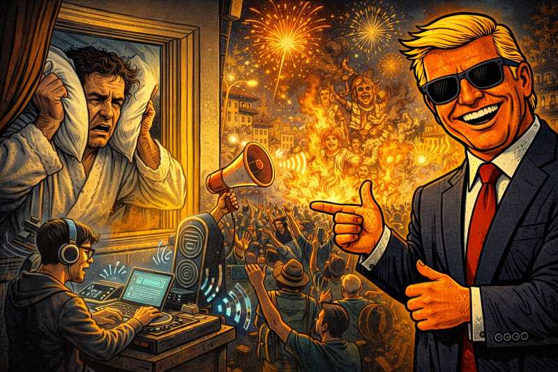 Grafik: Wenn ein Festival lauter ist als ein Rockstar