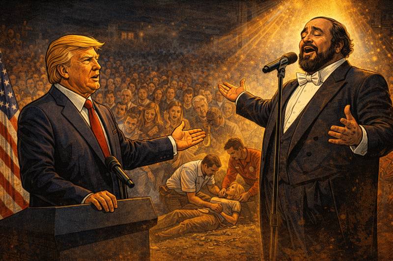 Grafik: Wenn Politik plötzlich Oper wird – 