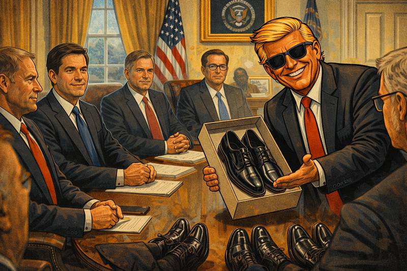 Grafik: Schuhpolitik