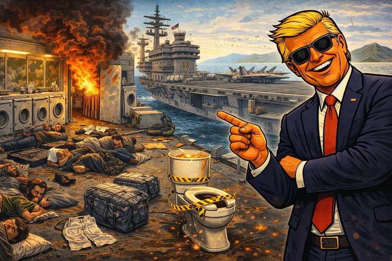 Grafik: Besiegt von… einer Waschmaschine!