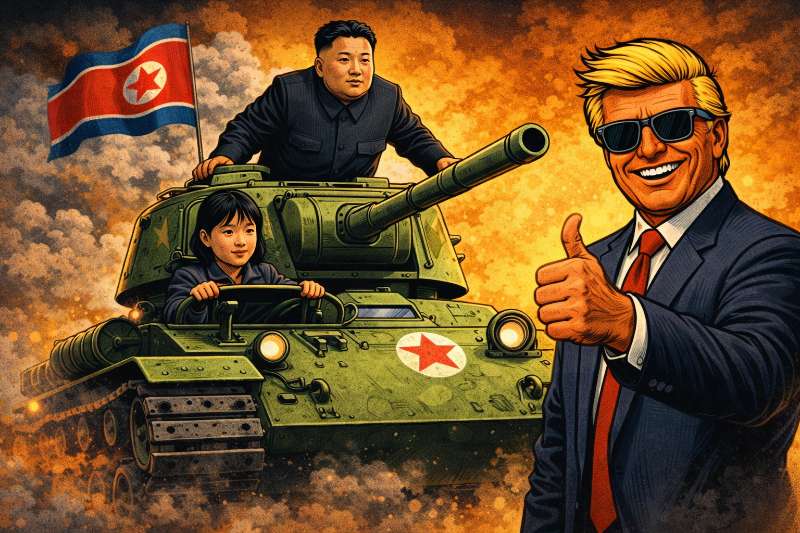 Grafik: Wenn der Nachwuchs den Panzer fährt