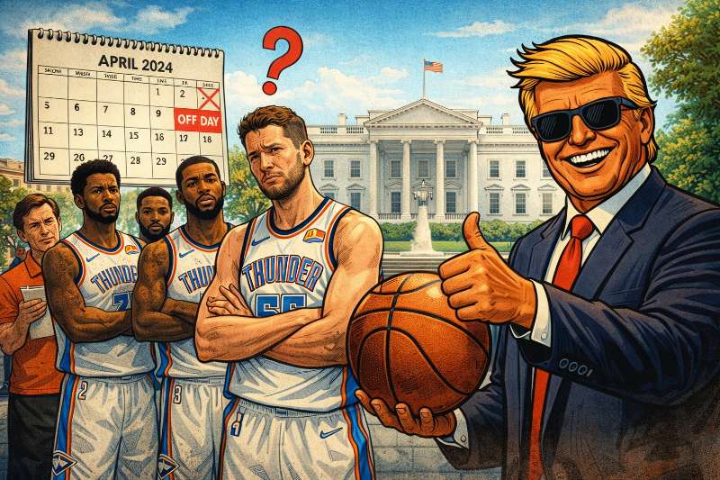 Grafik: Wie ein Kalender plötzlich wichtiger wurde als ein Besuch im Weißen Haus