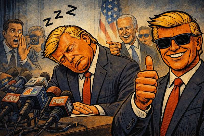 Grafik: Augen zu und durch