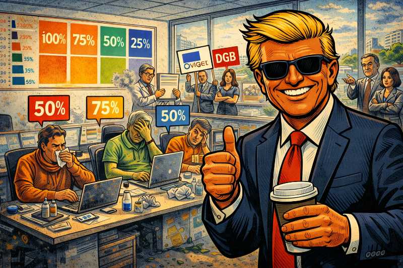 Grafik: Man ist jetzt ein bisschen krank.