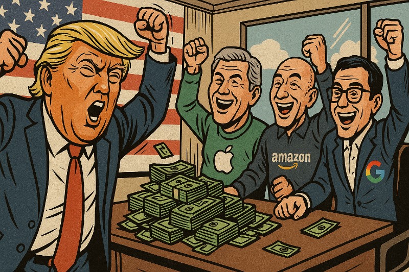 Grafik: Trump und die Ahornsirup-Nation