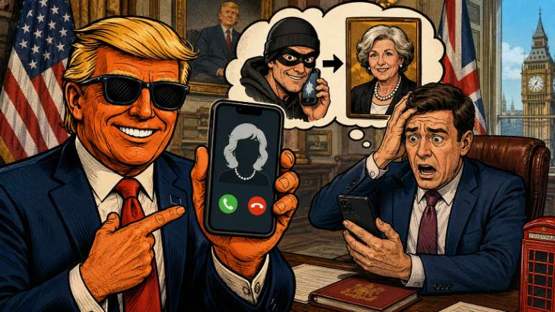 Grafik: Downing Street chattet mit der falschen Susie
