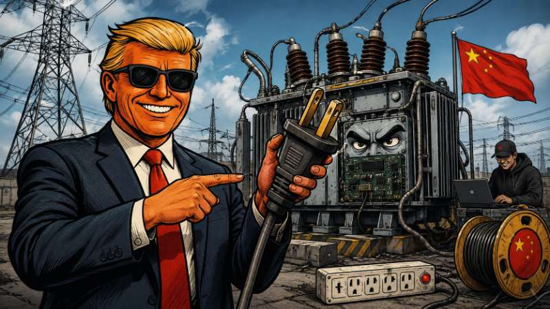 Grafik: Trump jagt den Transformator