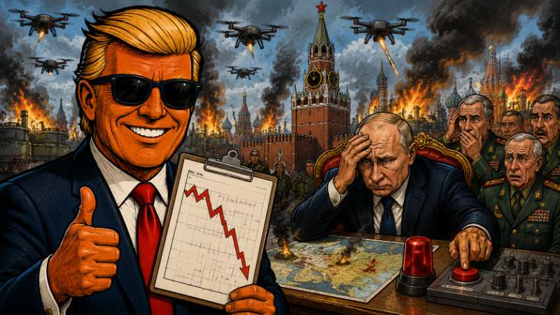 Grafik: Putins Umfragewerte im Sturzflug