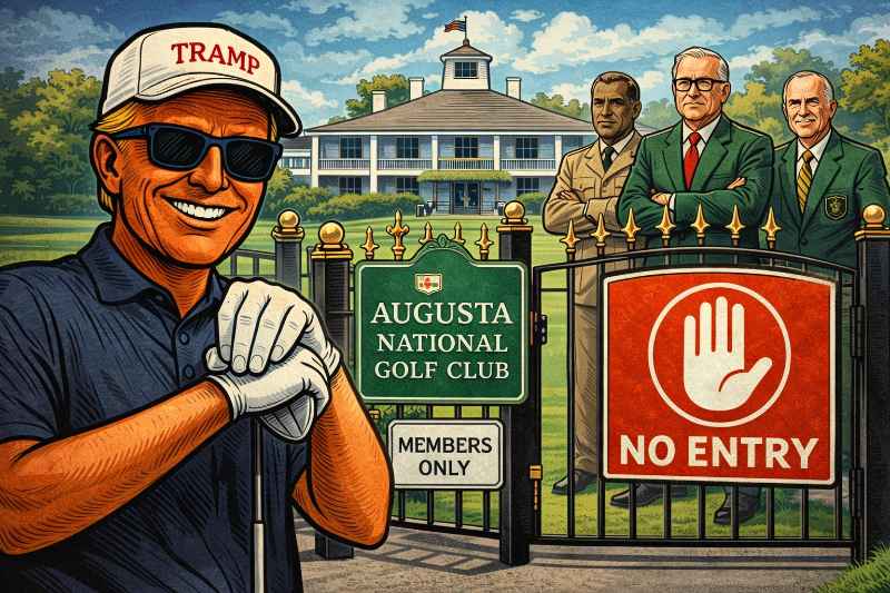Der größte Golfer aller Zeiten – nur leider ohne Einladung