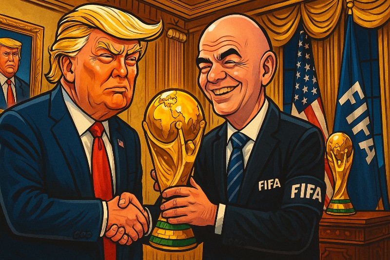 Fußballgötter, Finanzen und Fanatismus – Wie Donald Trump den Weltfußball rettete (oder zumindest so tut)