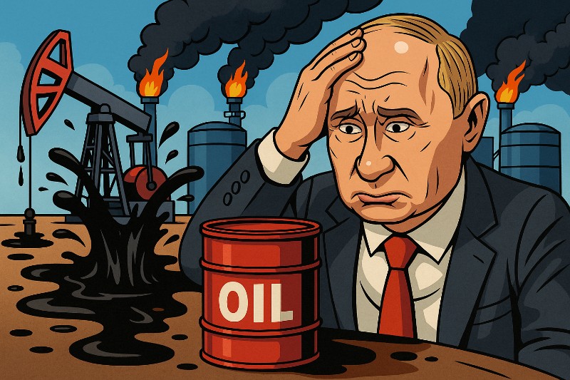 Putin hat keinen Saft mehr!