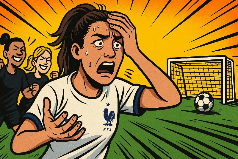 Der EM-Knaller – Wie zehn Deutsche ohne Angriff das Spiel gewannen (laut Frankreich)