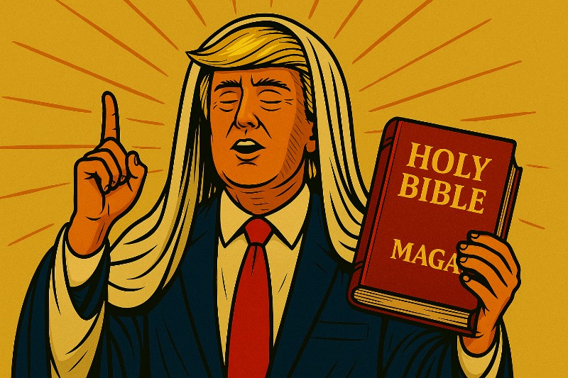 Die Q-Fakten-Offensive: Trump – Der Messias mit Selbstbräuner (4)