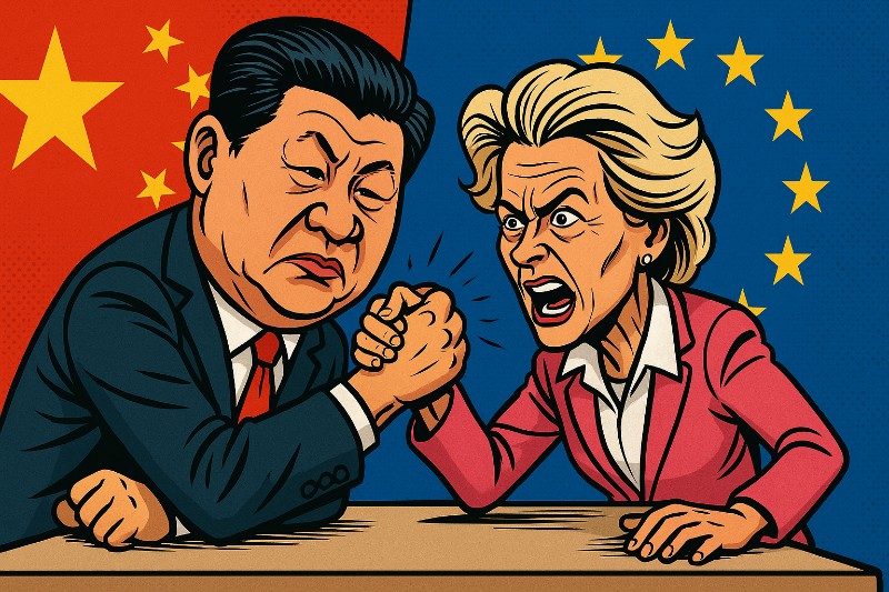 China macht Trump zum Kung-Fu-Panda – und Europa gleich mit platt