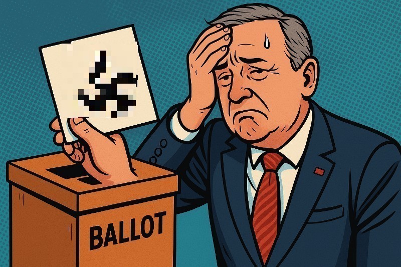 Der Daniel-Born-Vorfall: Wenn Satire zur Realität wird – und der Stimmzettel zur Zeitreise