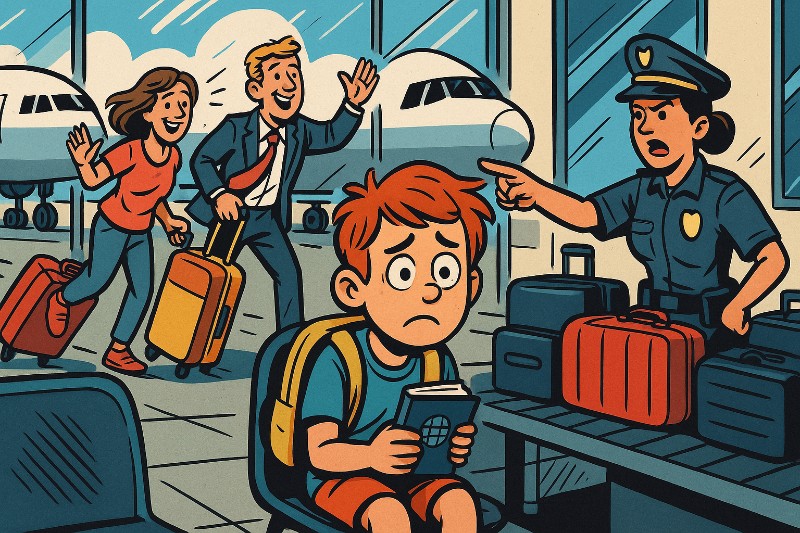 ALLEIN AM GATE – DAS IST KEIN URLAUB, DAS IST EIN SPARTIPP!