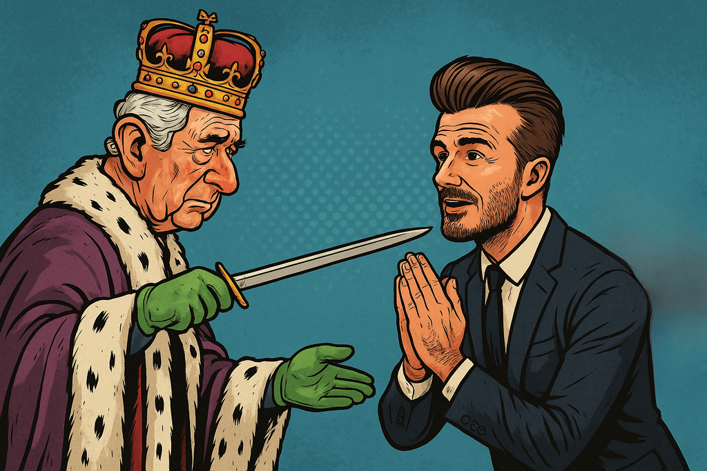 Sir David oder Sir Warten? – Wenn Ritterehren so langsam kommen wie die Deutsche Bahn