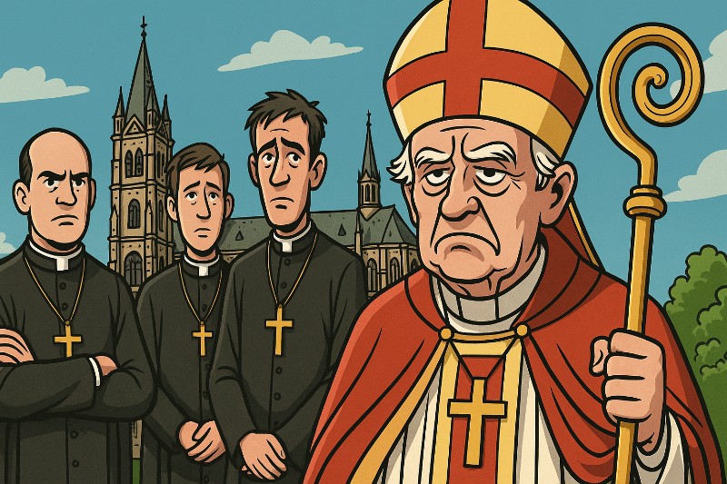 Fachkräftemangel in der Kirche – Wenn selbst Gott keine Bewerbungen mehr bekommt