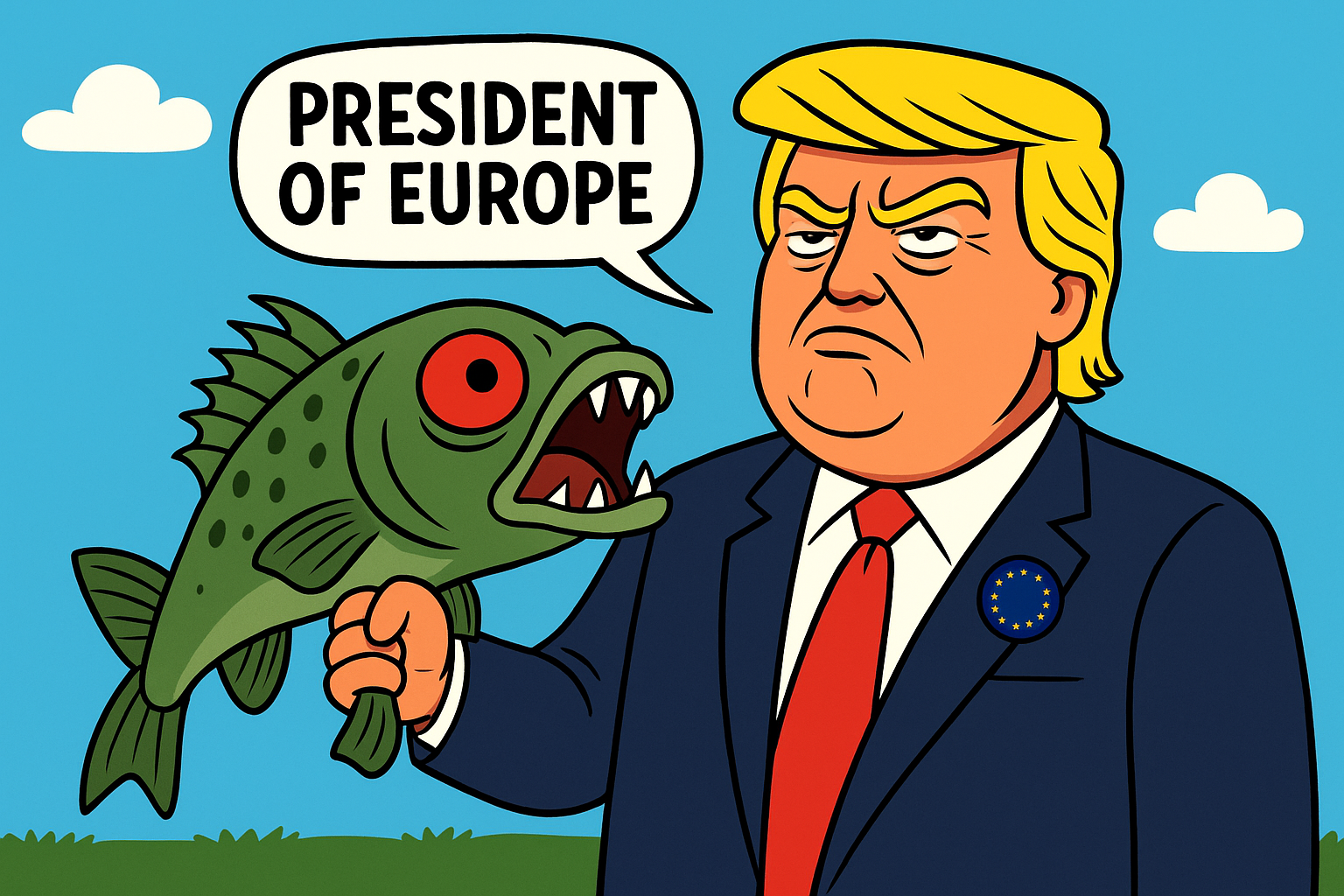 Der Diktator, der keiner sein will, die Fische aus China und die Krönung zum Präsidenten von Europa