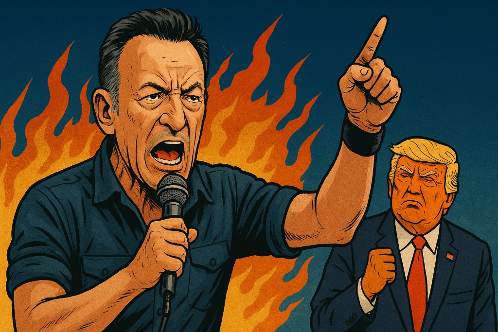 „BORN TO RANT“ – BRUCE SPRINGSTEEN VS. DEN ORANGE KING