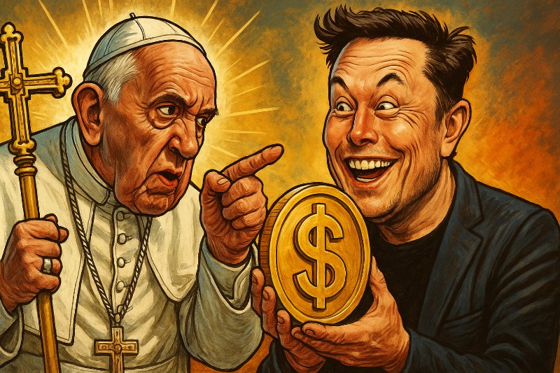 Papst Leo XIV. gegen Elon, den Billionen-Jünger