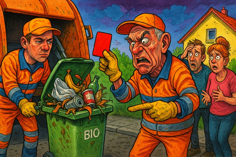 Deutschland im Tonnengate – Wenn Müllwerker Schiedsrichter spielen