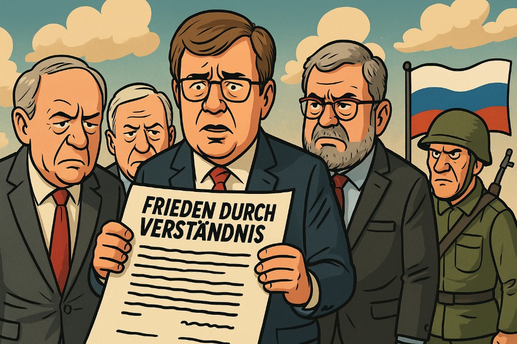 FRIEDEN DURCH WEGDUCKEN – ODER WIE ICH LERNTE, DIE ROTE FAHNE ZU UMARMEN