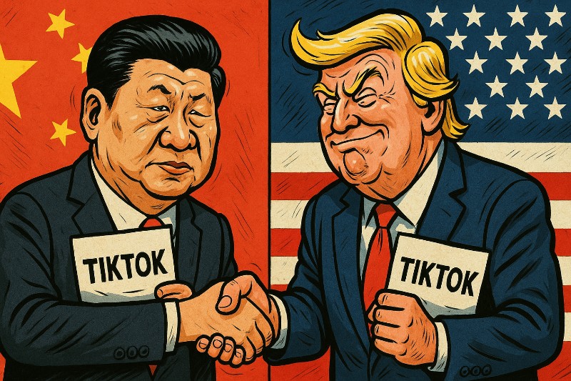 TikTok-Deal – Wenn zwei Supermächte sich streiten, tanzt der Algorithmus weiter