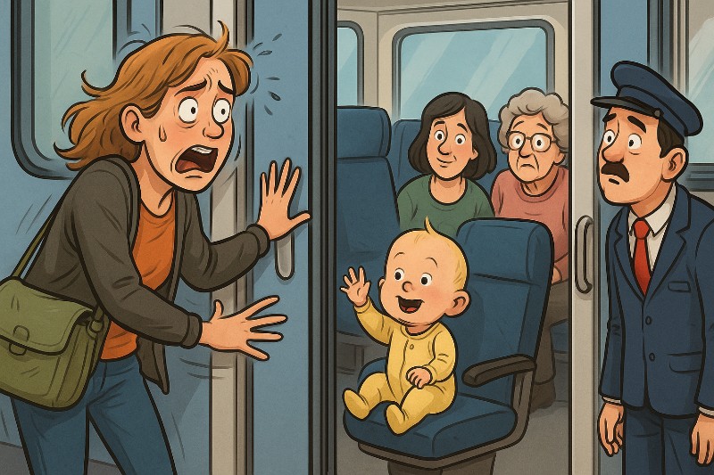 Baby auf großer Fahrt – Niedersachsen präsentiert das jüngste Zugticket der Welt