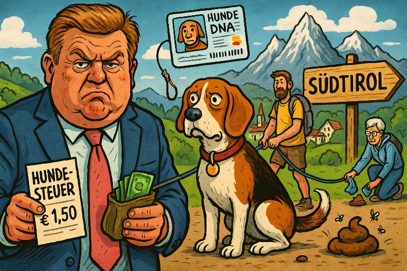 Hundehaufen, Kurtaxe und DNA – Südtirol auf dem Weg zur weltweiten Exkrementen-Hauptstadt